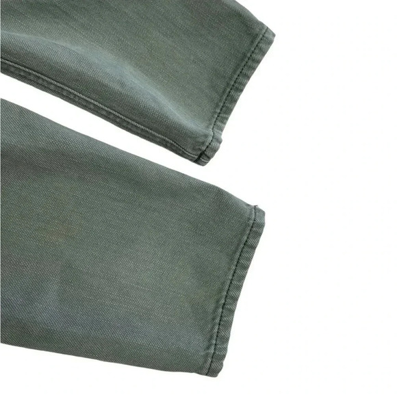 American Eagle Distressed Skinny Light Green High Rise  Jeans Size 0 - Picture 7 of 11